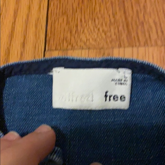 Wilfred Free Vivienne Dress in Denim - Size Large - Picture 3 of 6